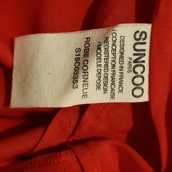 Paris Designer - Suncoo Robe Cornelie Midi Flare Dress - Picture 8 of 9